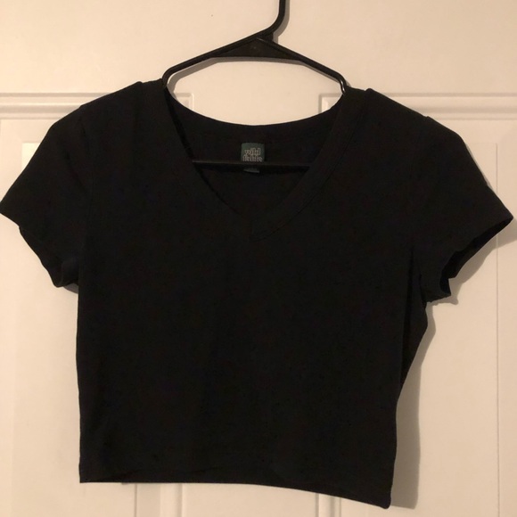 Wild Fable Black Crop Top - Picture 1 of 1